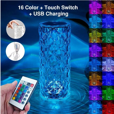 Crystal Diamond Tischlampe