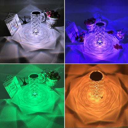 Crystal Diamond Tischlampe