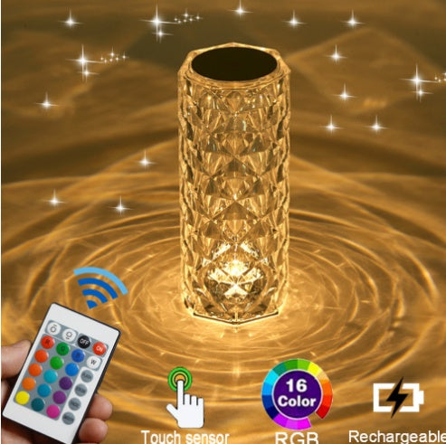 Crystal Diamond Tischlampe